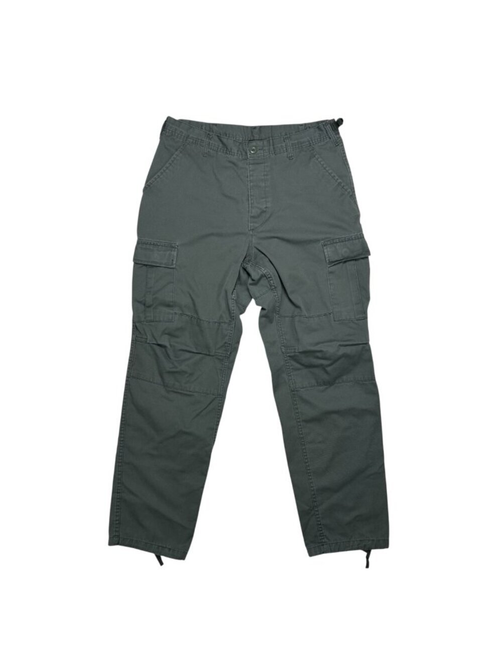 Local European Cargo Pant Green Streetwear Casual Outdoor Medium